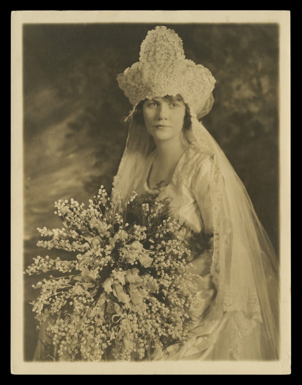 Wedding Portrait of Elizabeth Parke Firestone, June 25, 1921