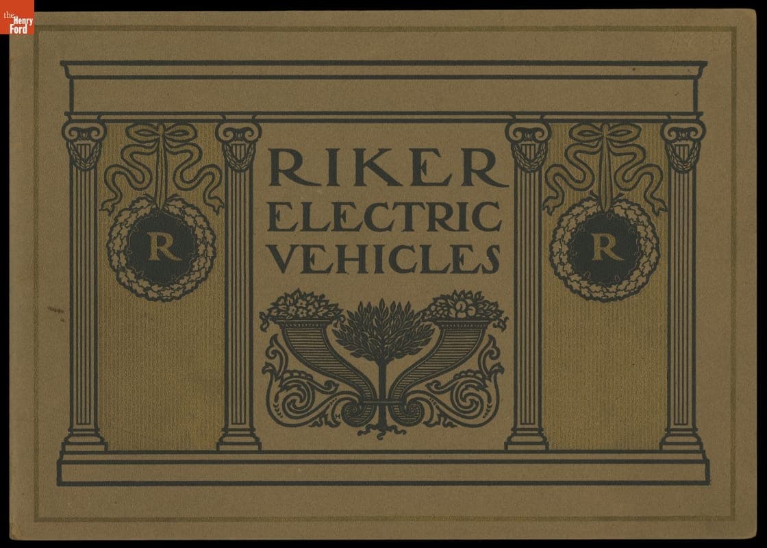 Riker Electric Vehicles Sales Catalog, 1900