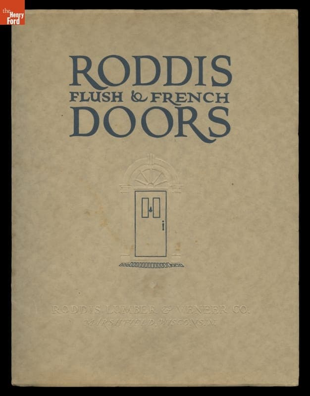 "Roddis Flush & French Doors" Sales Catalog, circa 1922