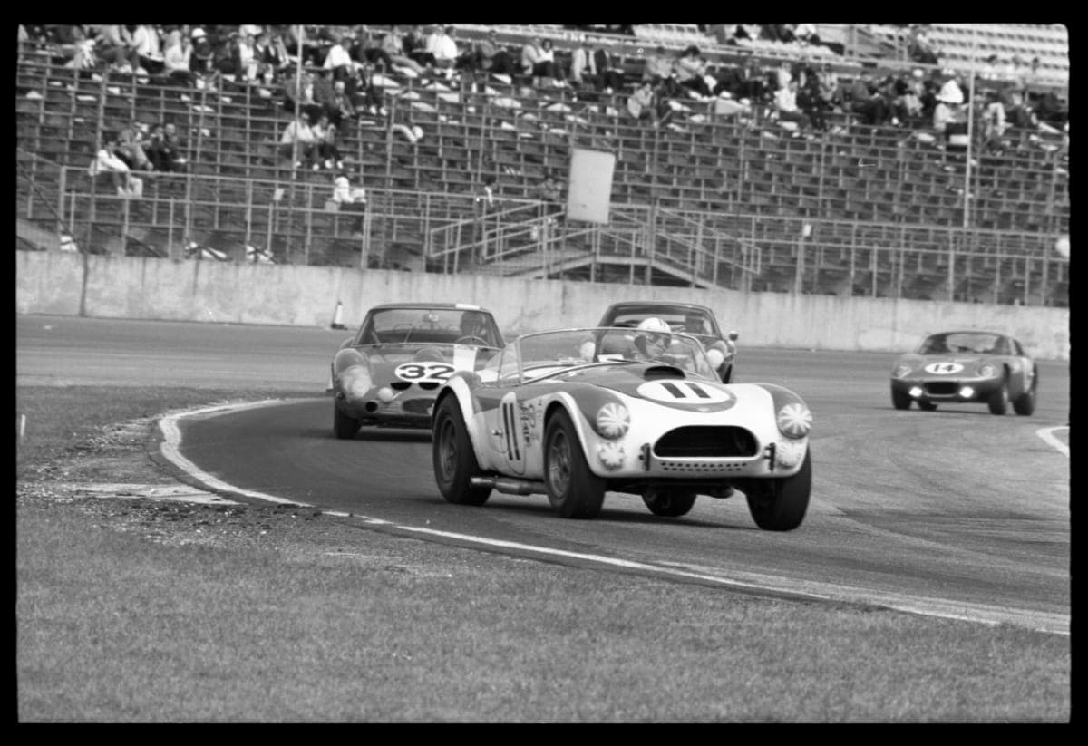 Shelby Cobra Driven by John Everly and Johnny Allen at Daytona International Speedway, February 1964
