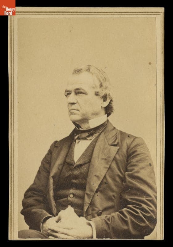 Portrait of Andrew Johnson, 1864-1865