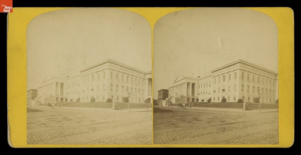 The U.S. Patent Office, Washington, D.C., 1880-1900