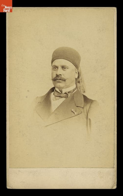 Portrait of Ramiro Gaita, Attache to the Ambassador of Tunisia, 1865