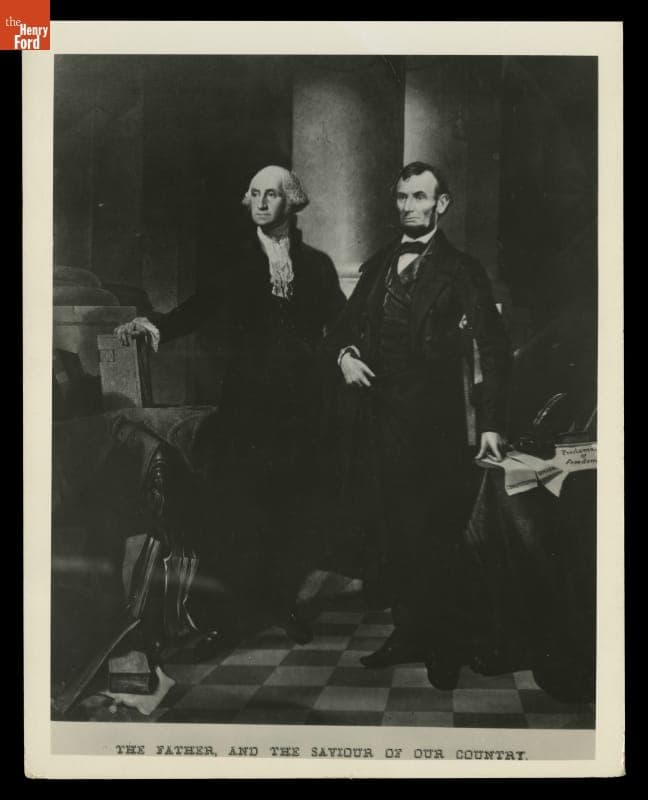 "The Father and the Saviour of Our Country," 1865