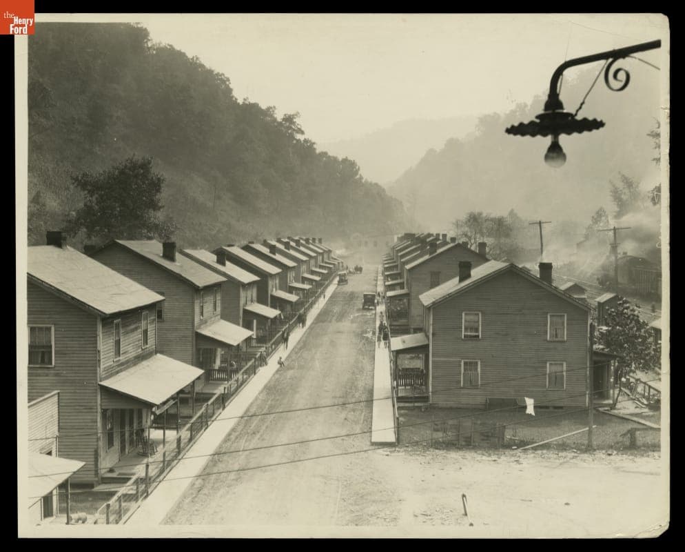 Hardy Coal Mine Camp, October 1923
