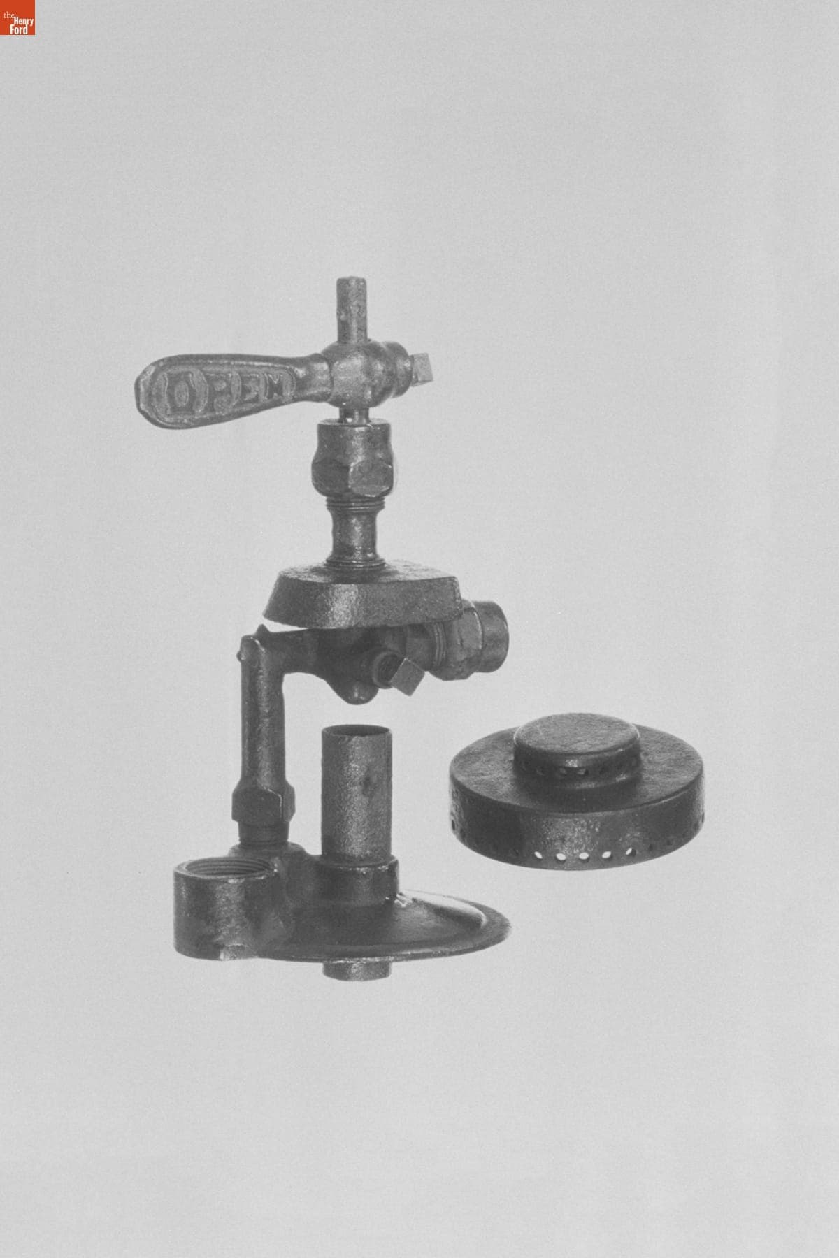 Gas Burner with Ring, 1880-1920