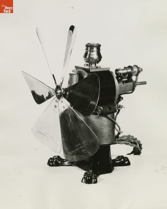 C. & C. Electric Motor Company Electric Fan, circa 1890