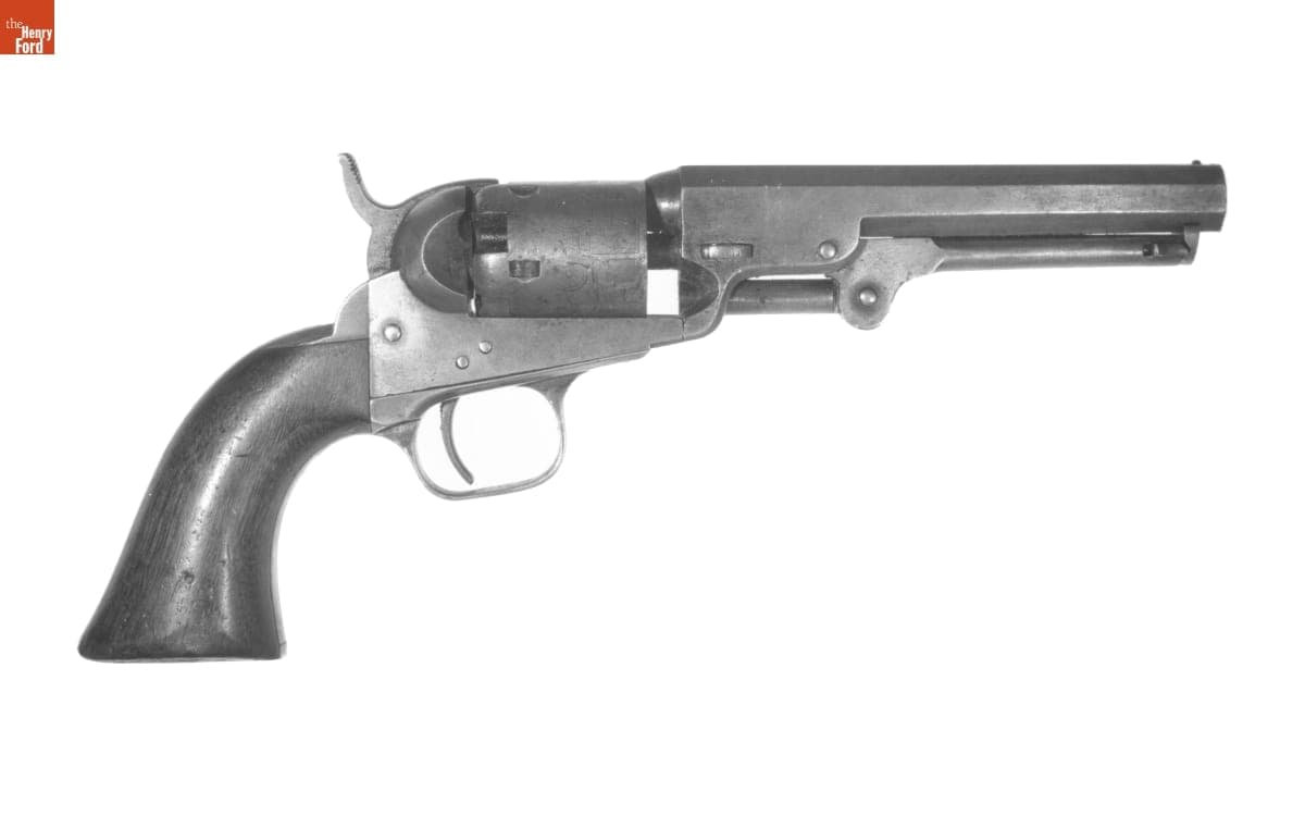 Colt 1849 Pocket Revolver, Used by Capt. J. H. Spencer of the 20th Massachusetts Infantry Regiment, 1861