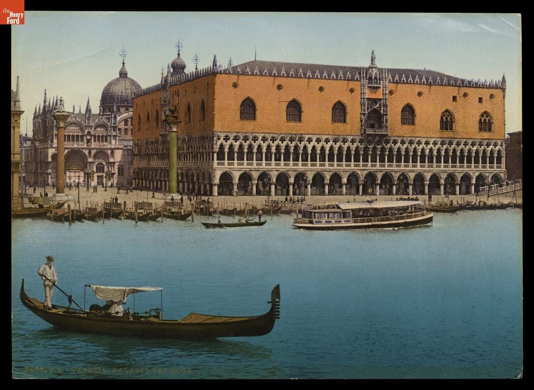 "Venezia, Palazzo Del Doge," Italy, circa 1905