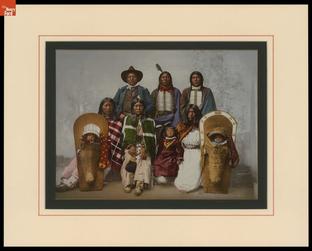 Ute Chief Severo and His Family, circa 1885
