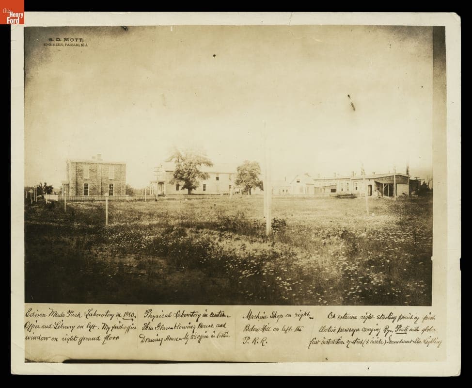 Thomas Edison's Menlo Park Laboratory, Original Site, Edison, New Jersey, 1880