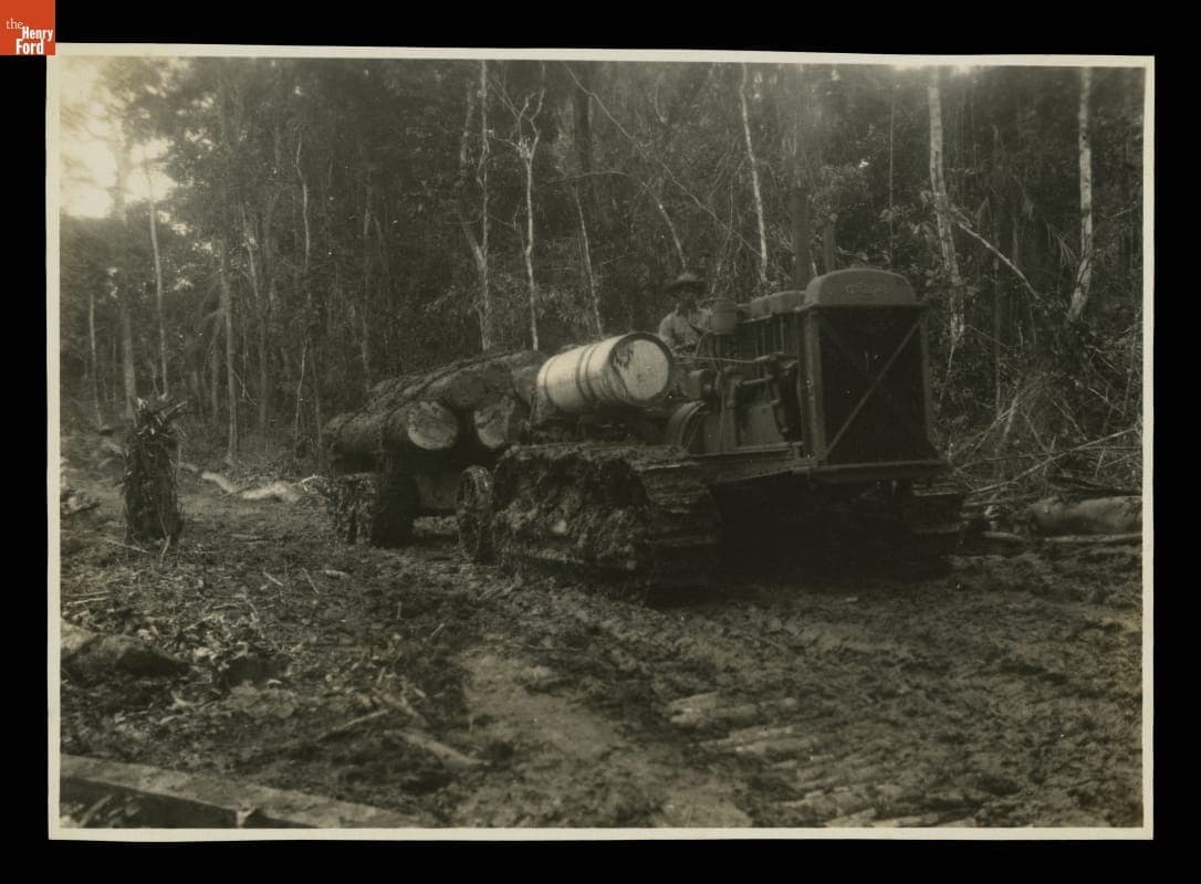 Clearing Logs from Fordlandia, Brazil, 1929