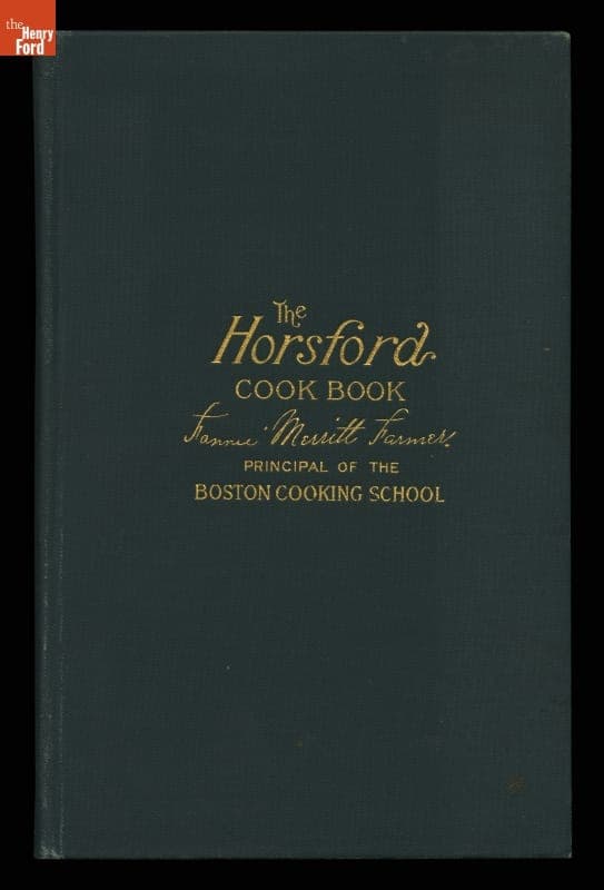 "The Horsford Cook Book," 1895