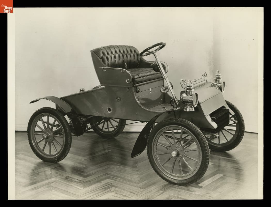 1903 Ford Model A Roadster in Henry Ford Museum, circa 1934