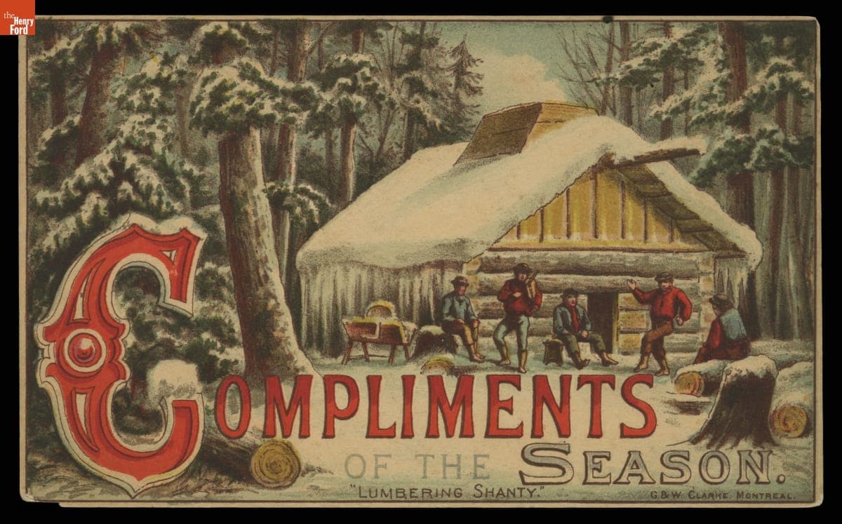 "Compliments of the Season," circa 1875