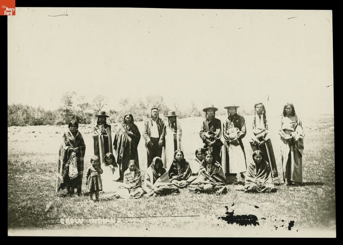Crow People, Wyoming Territory, 1882