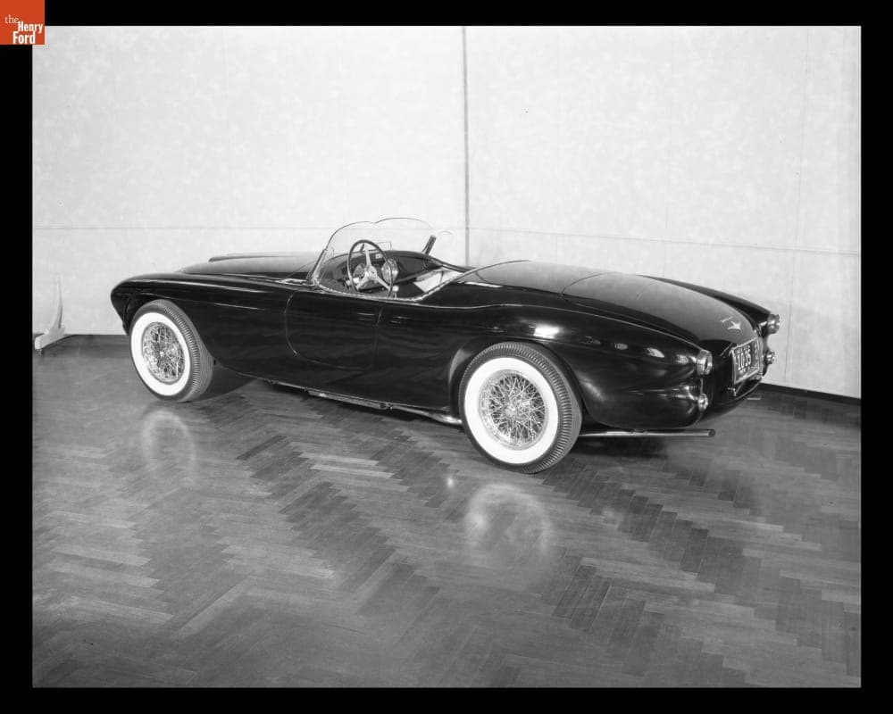 Henry Ford II's 1952 Ferrari 212 Barchetta, Henry Ford Museum, January 1954