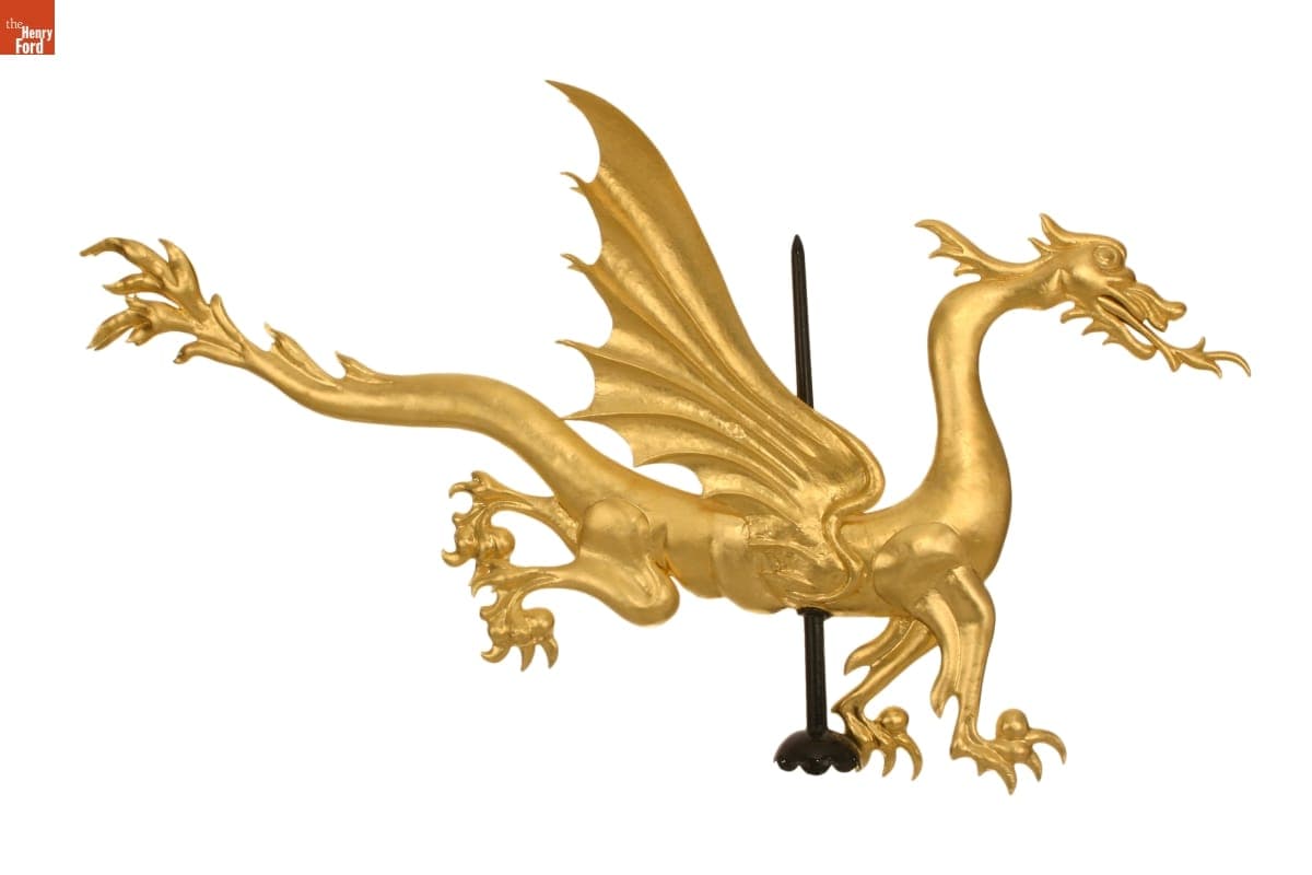 Dragon Weathervane from the Sir John Bennett Shop, 1850-1900