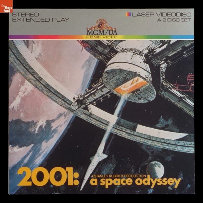 Laser Videodisc Cover for "2001: A Space Odyssey," 1983