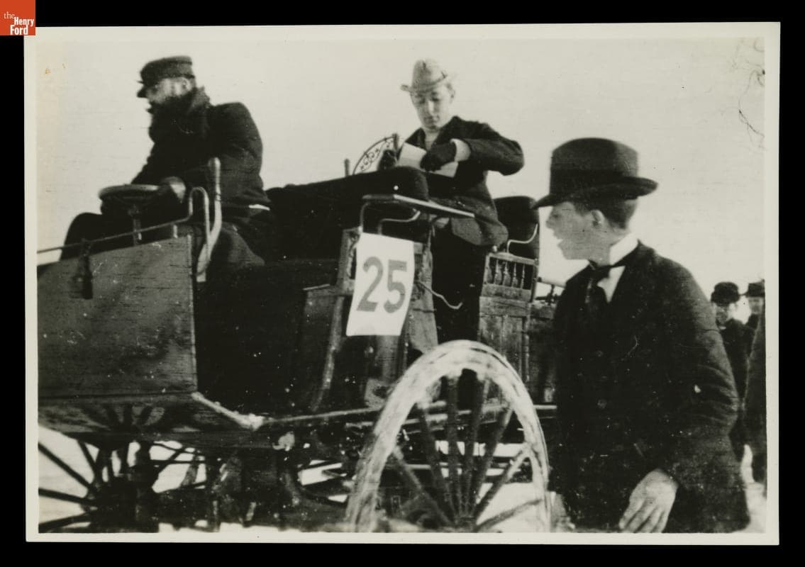 View at the 1895 Chicago Times-Herald Automobile Race