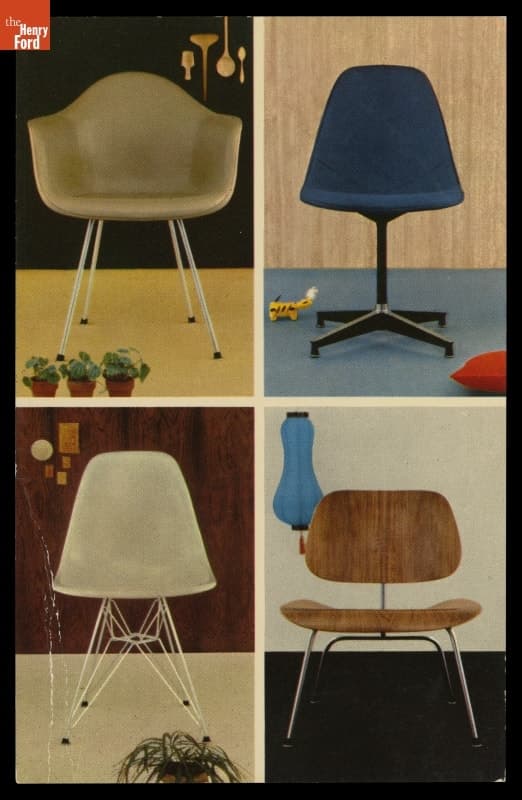 "Chairs Designed by Charles Eames Executed by Herman Miller," 1954
