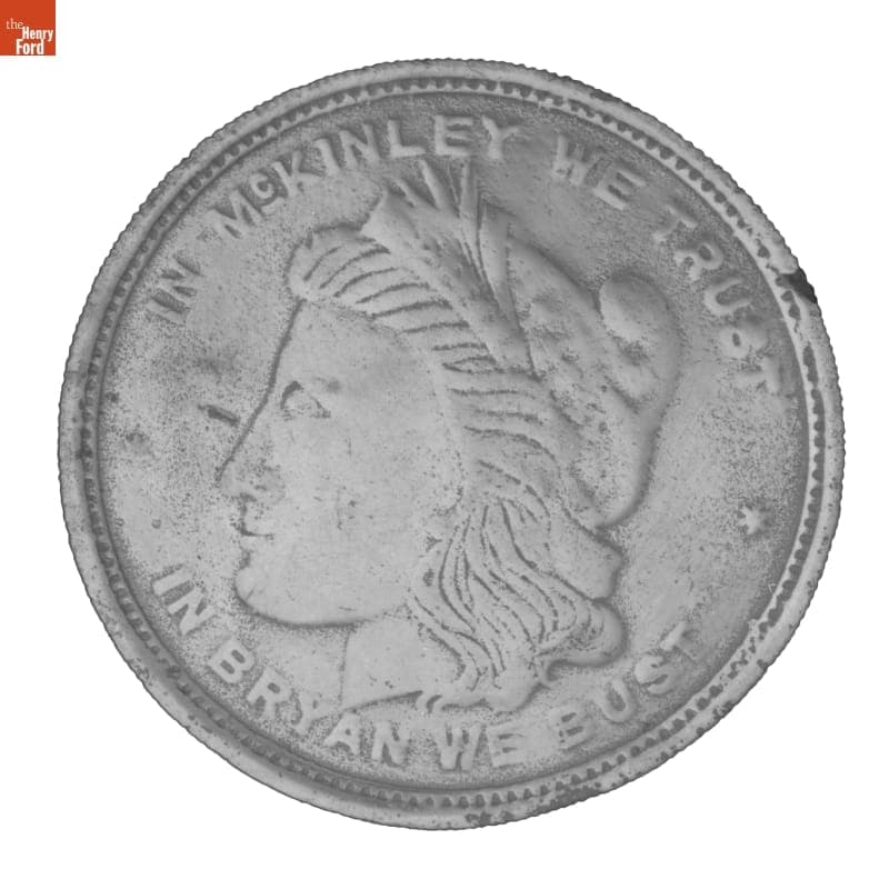 William McKinley Campaign Coin, 1896