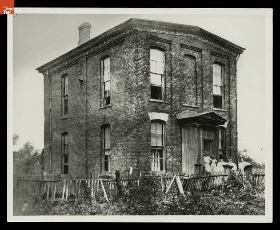 Menlo Park Laboratory Library and Office after Edison's Departure, circa 1900