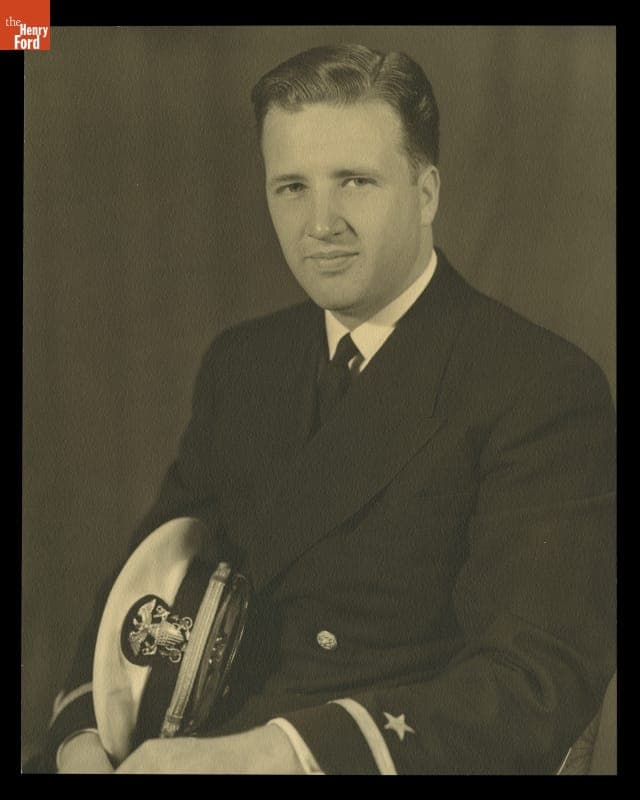 Portrait of United States Navy Ensign Henry Ford II, 1941