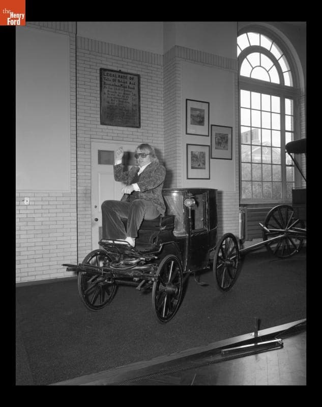 Paul Williams Visiting Henry Ford Museum, May 7, 1980
