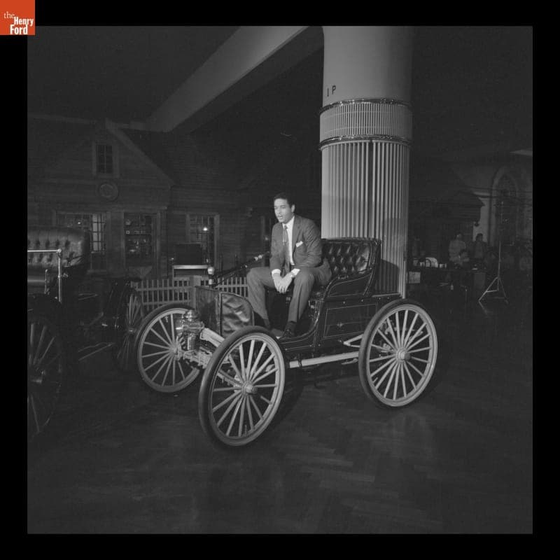 Bryant Gumbel Broadcasting the "Today" Show from Henry Ford Museum, March 11, 1983