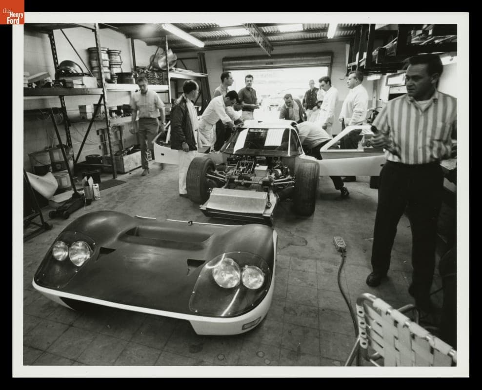 Ford GT-40 J-Car Testing, Daytona, Florida, 1966