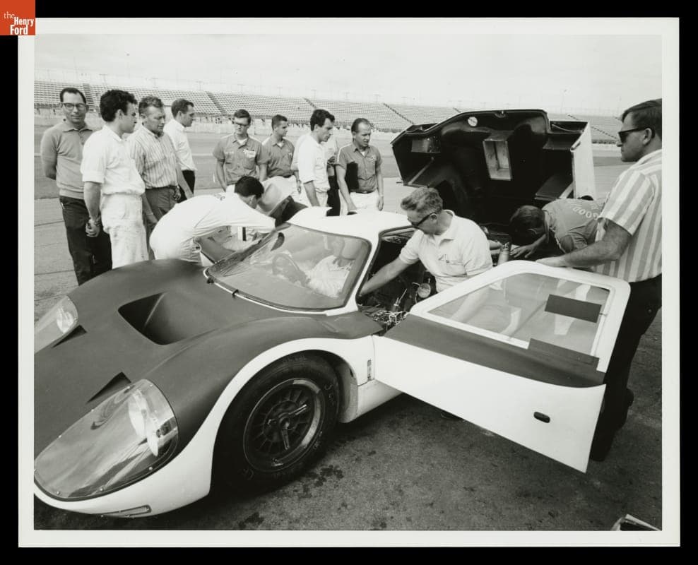Ford GT-40 J-Car Testing, Daytona, Florida, 1966