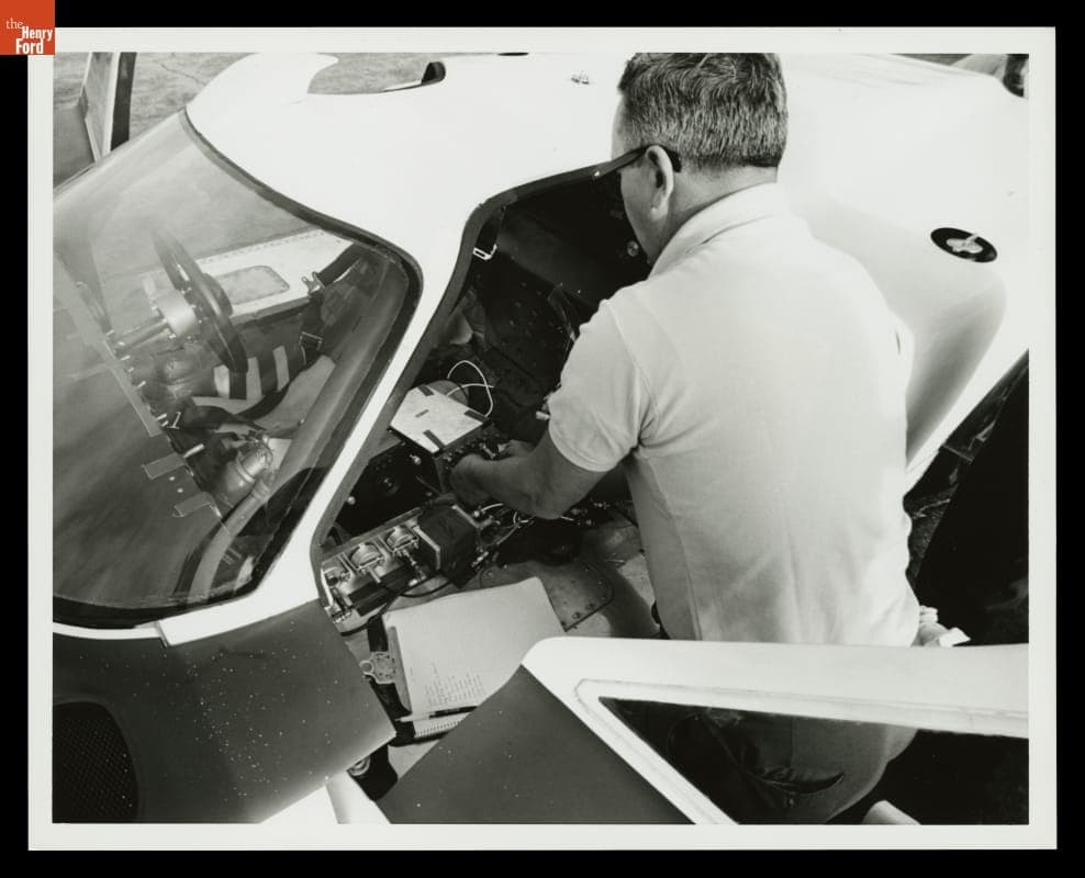 Ford GT-40 J-Car Testing, Daytona, Florida, 1966