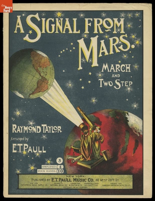 "A Signal from Mars March and Two-Step," 1901