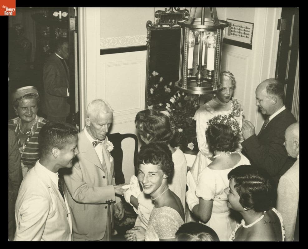 50th Anniversary Reception of Hamilton and Catherine Roddis, 1958