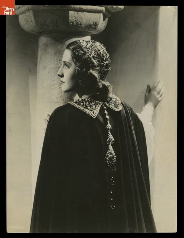 Publicity Photograph of Norma Shearer as "Juliet" from the 1936 MGM Motion Picture "Romeo and Juliet"