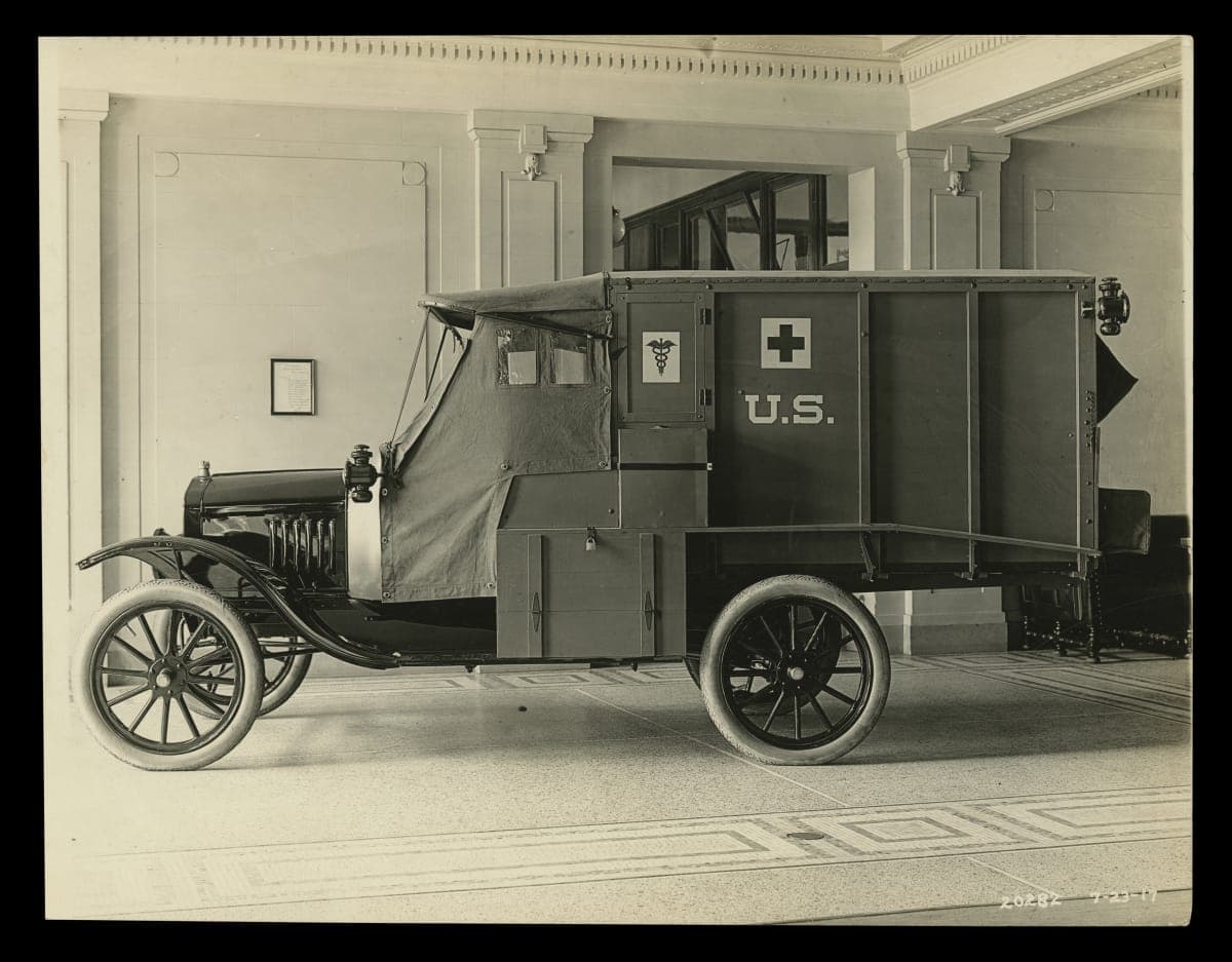 Ford Model T Ambulance Manufactured during World War I, 1917