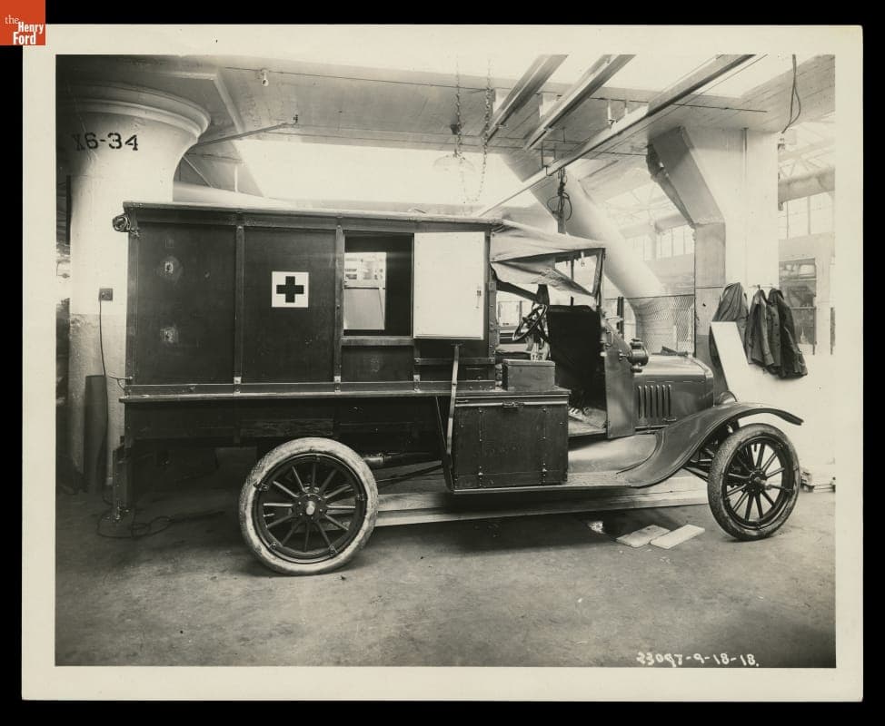 Ford Model T Ambulance Manufactured during World War I, 1918