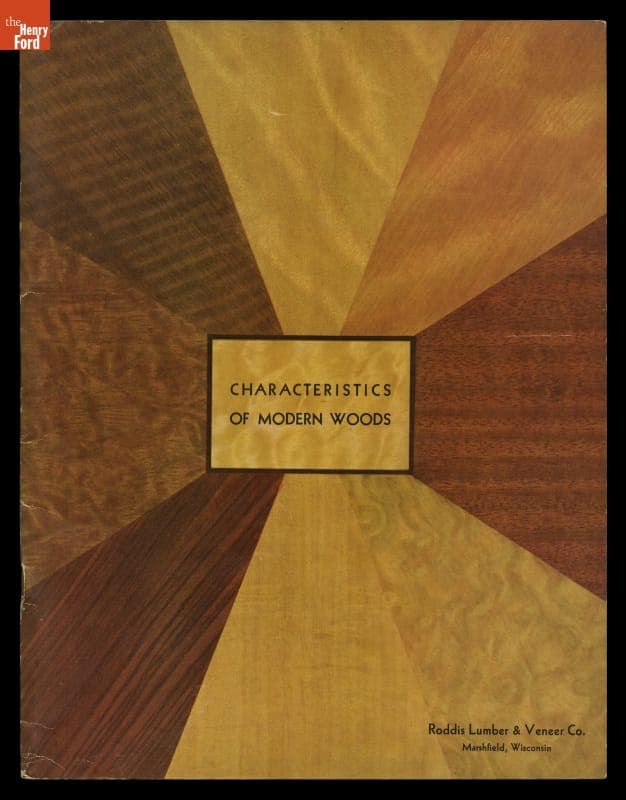 "Characteristics of Modern Woods," Second Edition, 1939