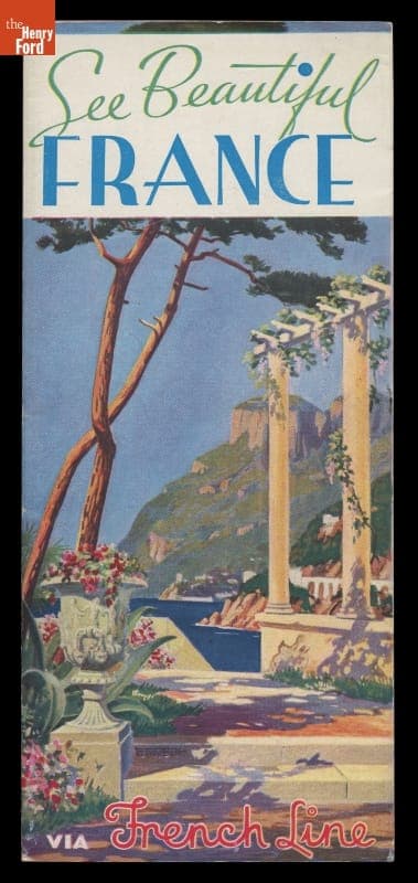 "See Beautiful France Via French Line," March 1937
