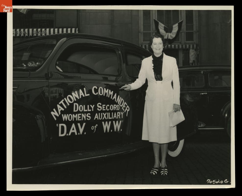 Dolly Secord of Disabled American Veterans Auxiliary at the National Convention, 1938