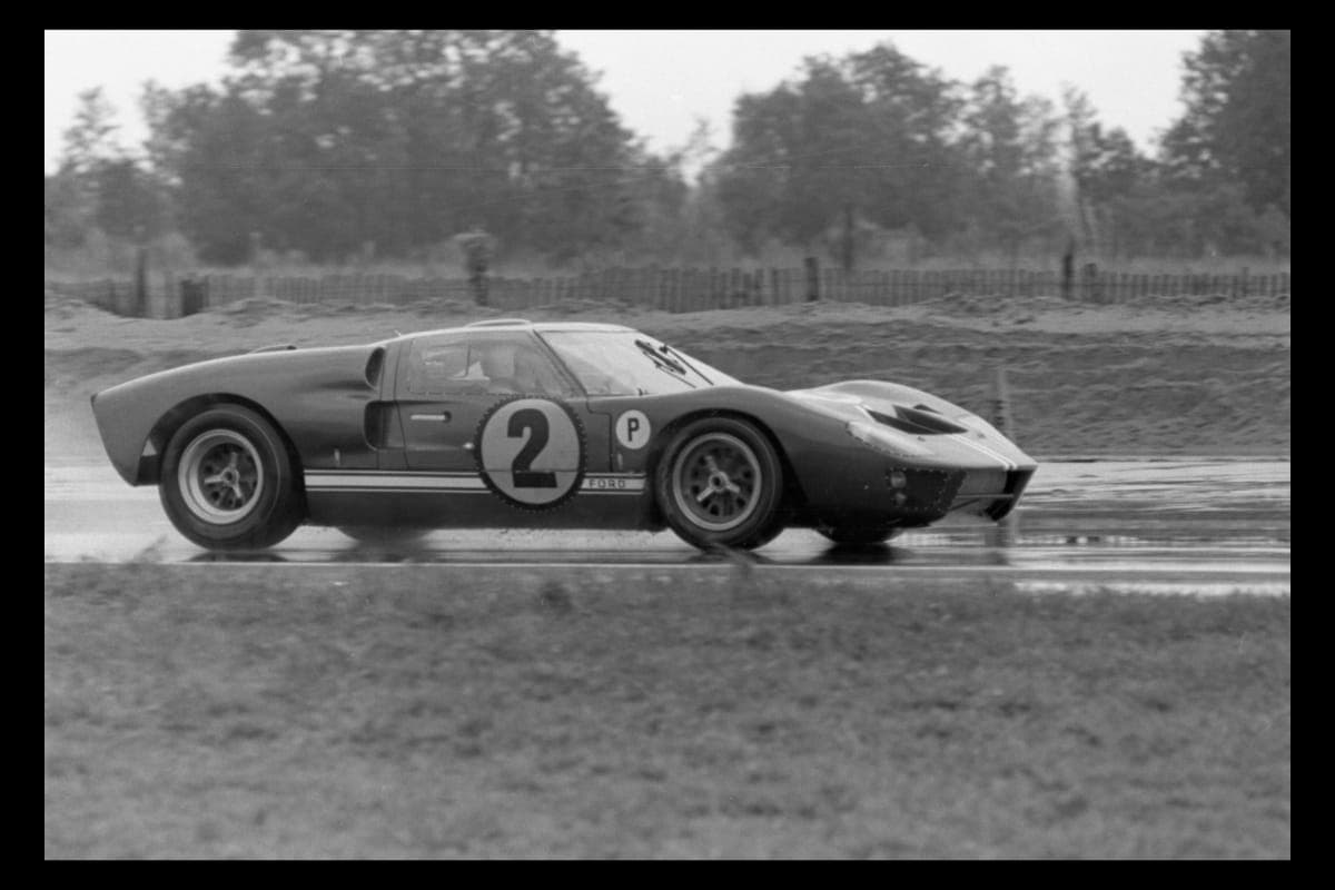 Ford MkII b Race Car at the Sebring 12 Hours of Endurance Race, 1967