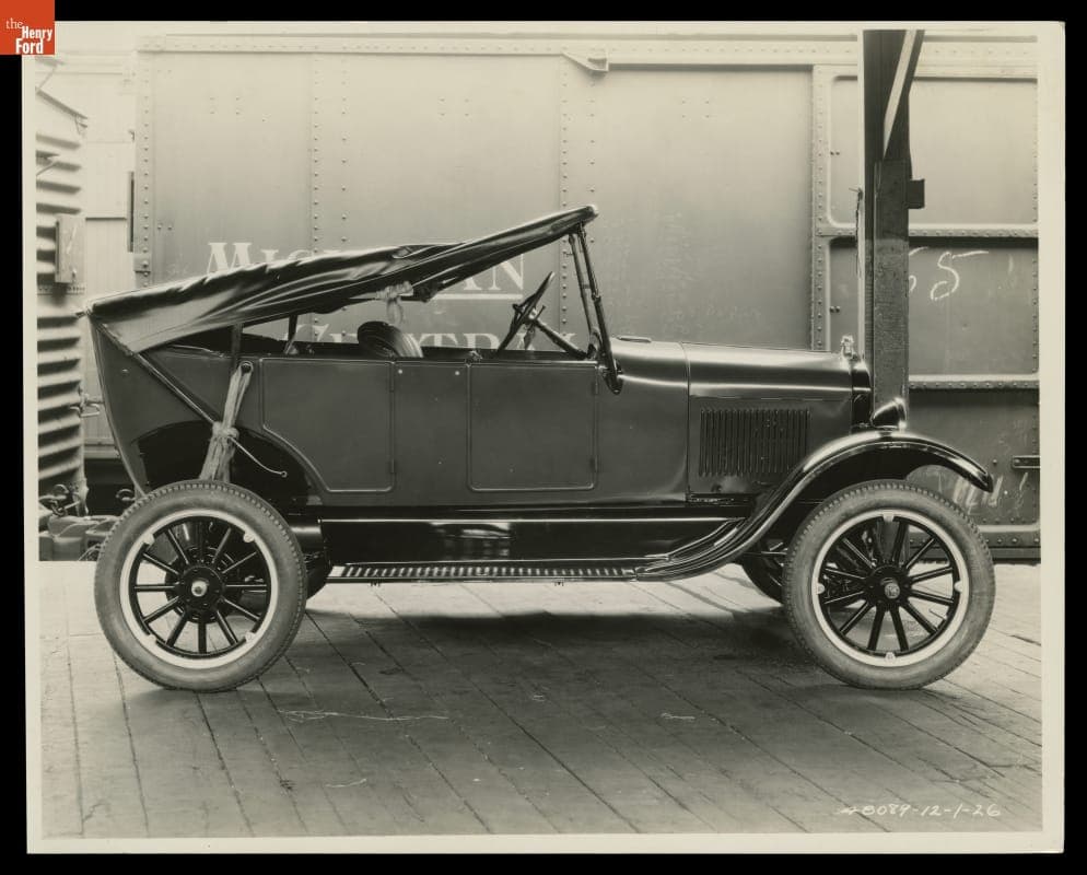 Ford Model T Automobile Ready for Shipment, 1926