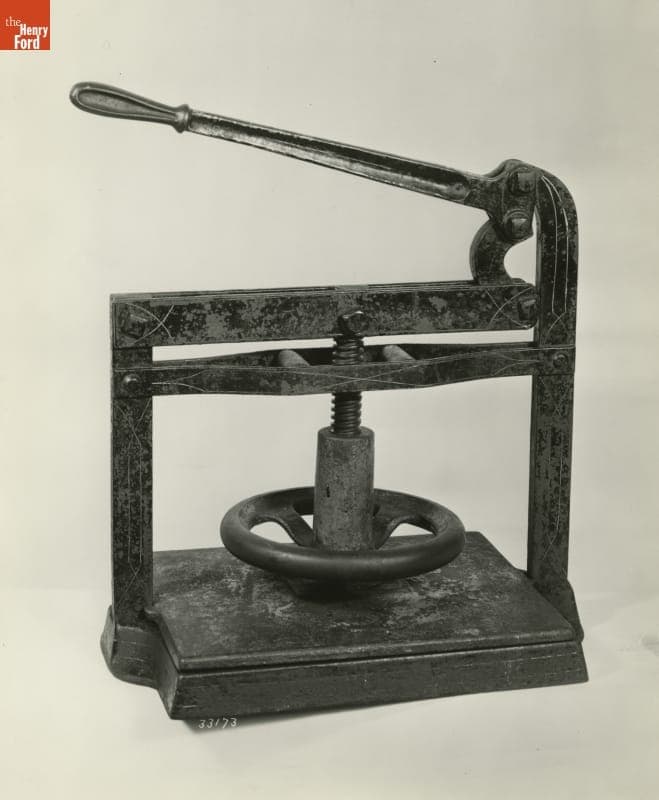 Copy Press, 1890-1910