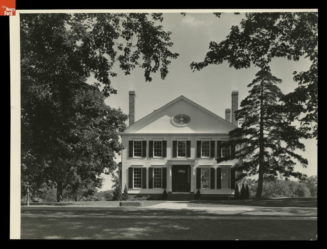 Noah Webster Home in Greenfield Village, 1938