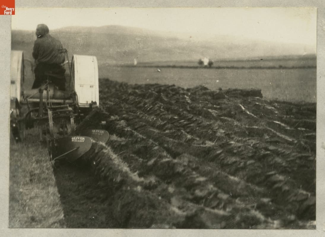 Plowing using Fordson Tractor, Russia, 1926