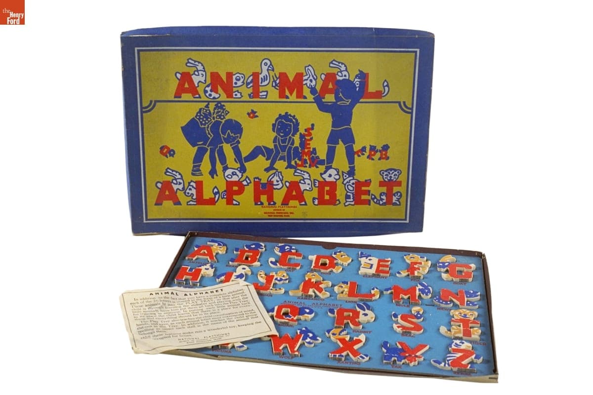 Animal Alphabet Puzzle, 1940-1950