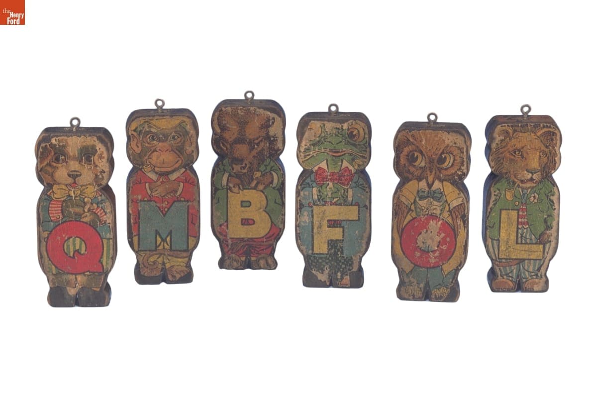 Alphies Alphabet Blocks, 1916-1930
