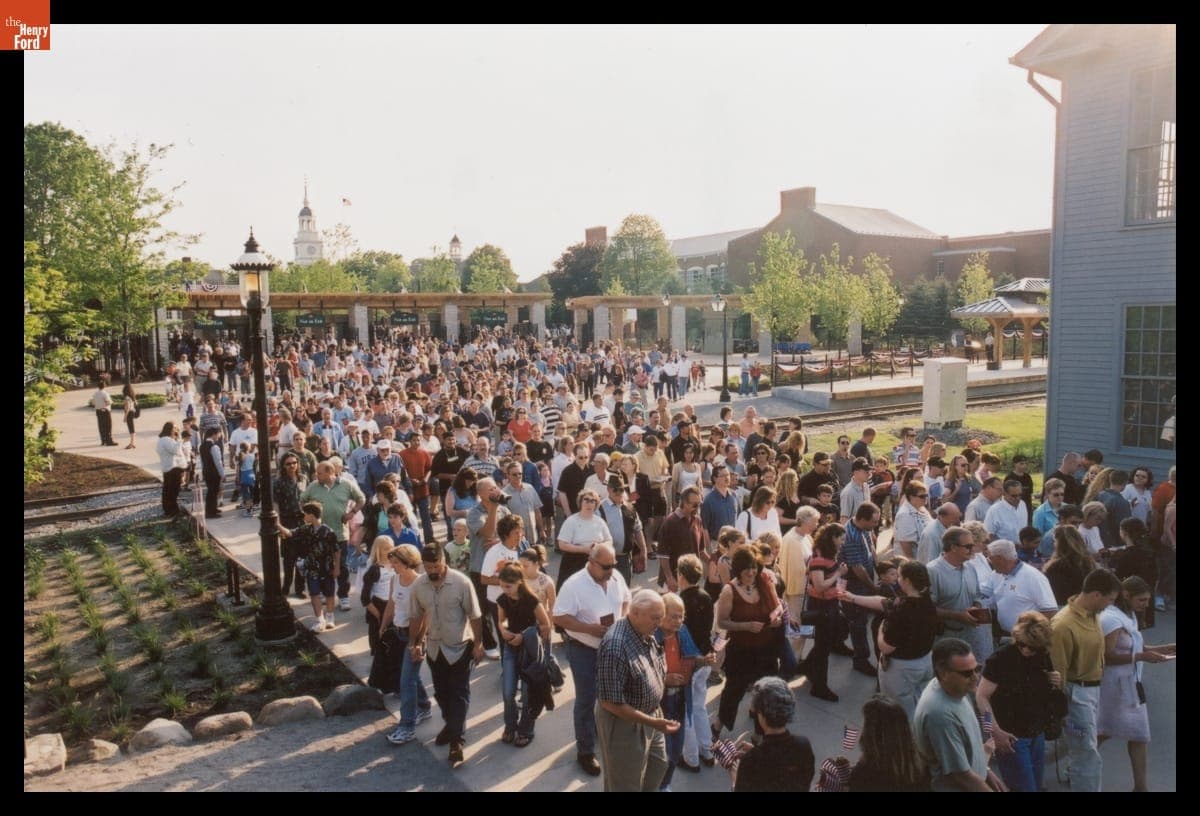 Contractors at the Re-Opening of Greenfield Village, 2003