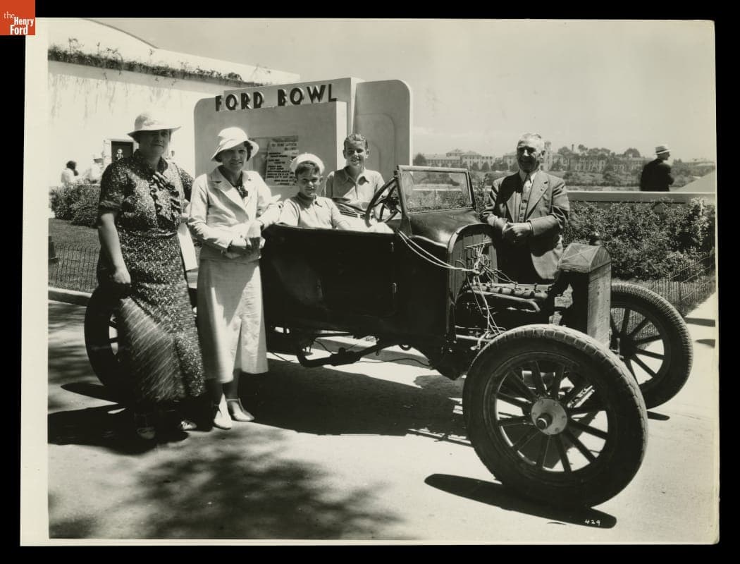 Entry in "Jalopy Day" at the Ford Exhibit Building, California Pacific International Exposition, August 1935